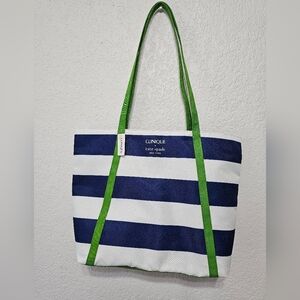 Clinique x Kate Spade Shopping Shoulder Travel Tote Bag